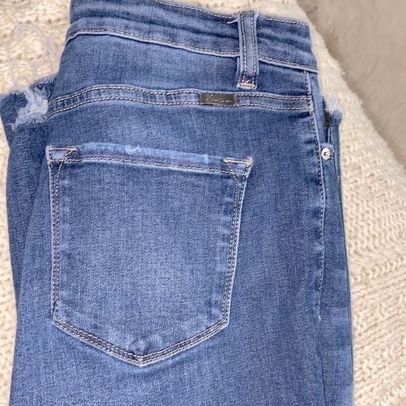 Kancan distressed jeans exposed button fly size 9/28 - Picture 10 of 10